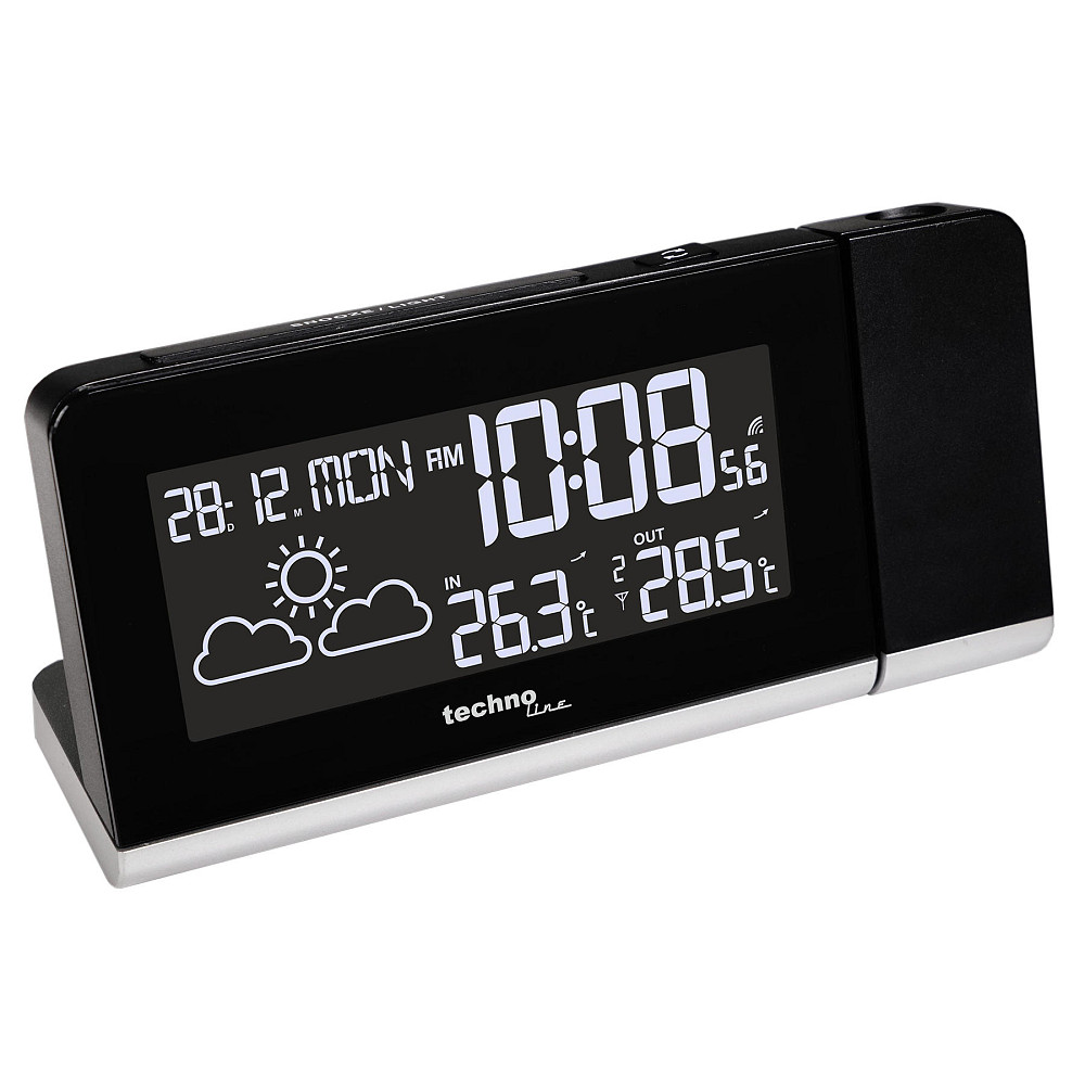 Часы проекционные Technoline WT539 Black (WT539) Винница - изображение 7