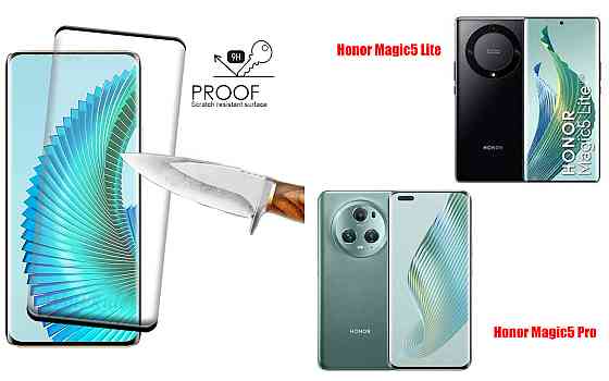 Защитное стекло HyperGlass Pro для Honor Magic5 Lite, Magic5 Pro – максимальная чувствительность и защита Киев