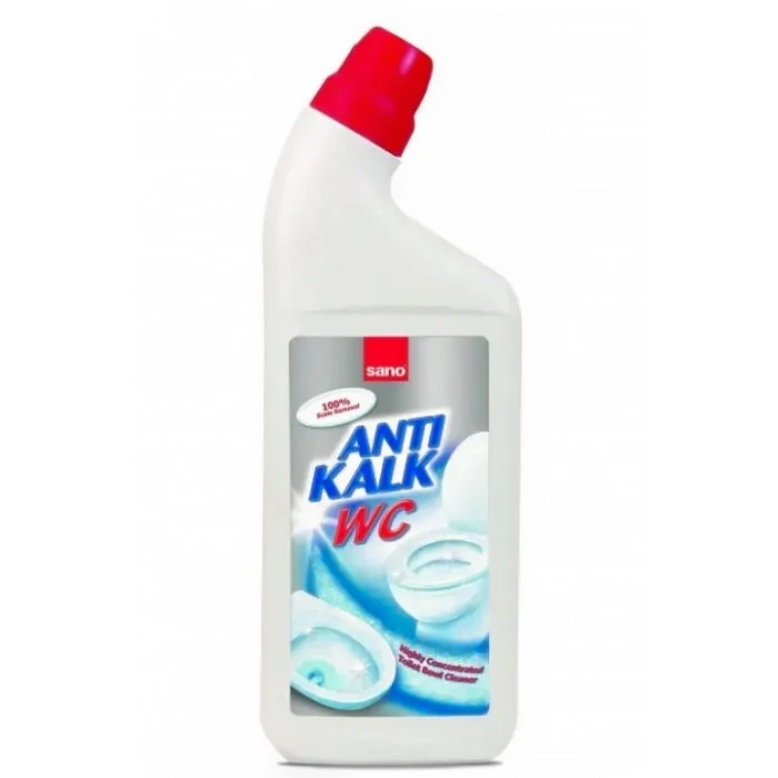 Гель для видалення вапняного нальоту для унітазу Sano ANTI KALK WC 750 мл Гостомель - изображение 1