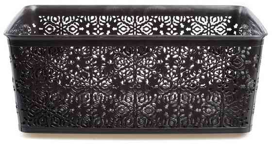 Кошик Violet House 0504 Ажур Dark Grey 14 л (7008673) Киев