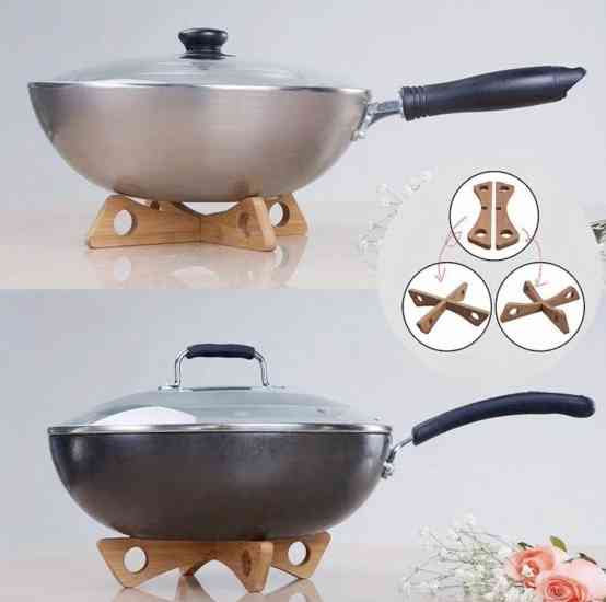 Подставка под горячее из натурального дерева, двухсторонняя Винница