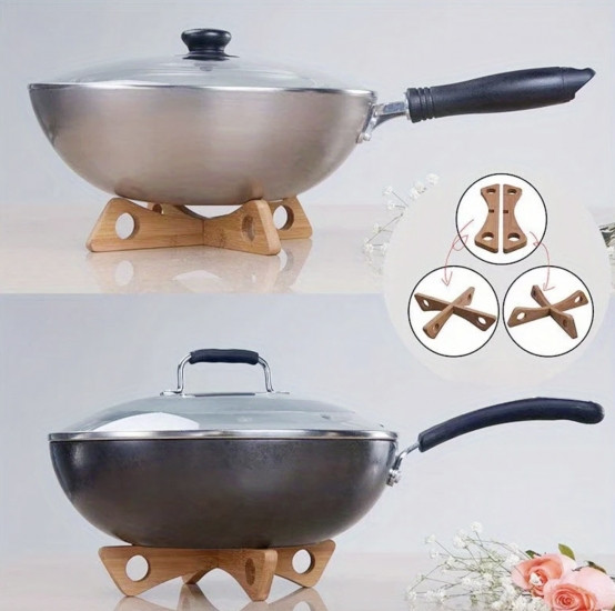 Подставка под горячее из натурального дерева, двухсторонняя Винница - изображение 4