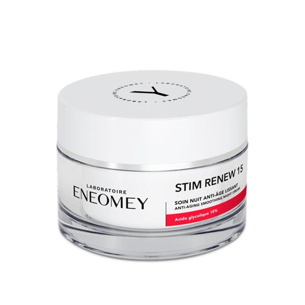 Нічний антивіковий крем з гліколевою кислотою 15% Stim Renew 15 Anti-aging Smoothing Night Cream Eneomey, 50 мл Дніпро - фото 1