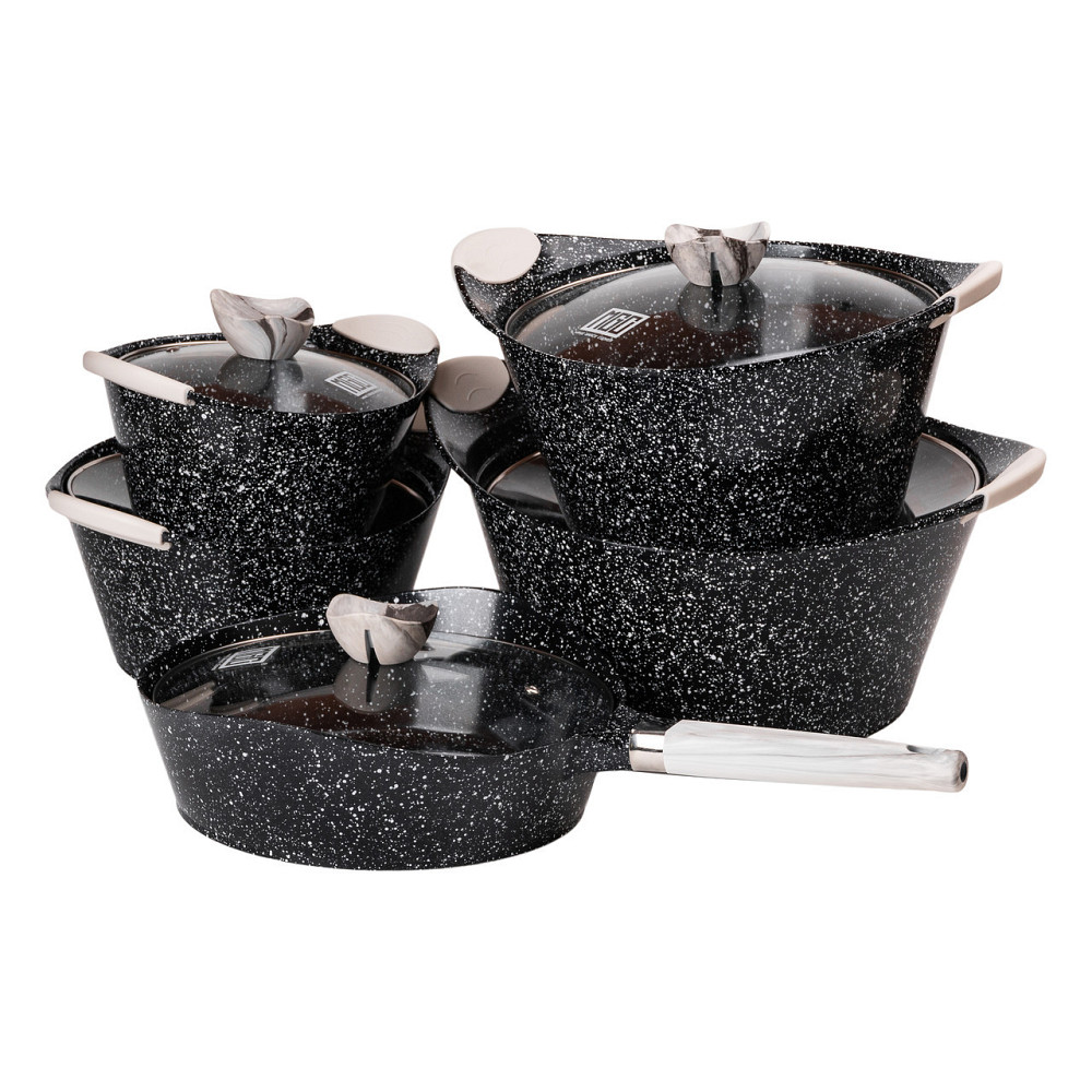 Набор алюминиевой посуды с толстым дном, 5 предметов Киев - изображение 7