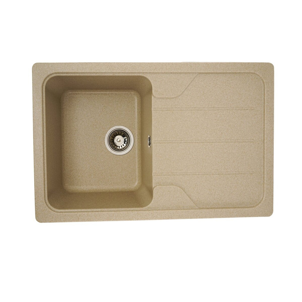 Гранітна мийка для кухні VALESO VERONA 7850 матова Сафарі Коломыя - изображение 1
