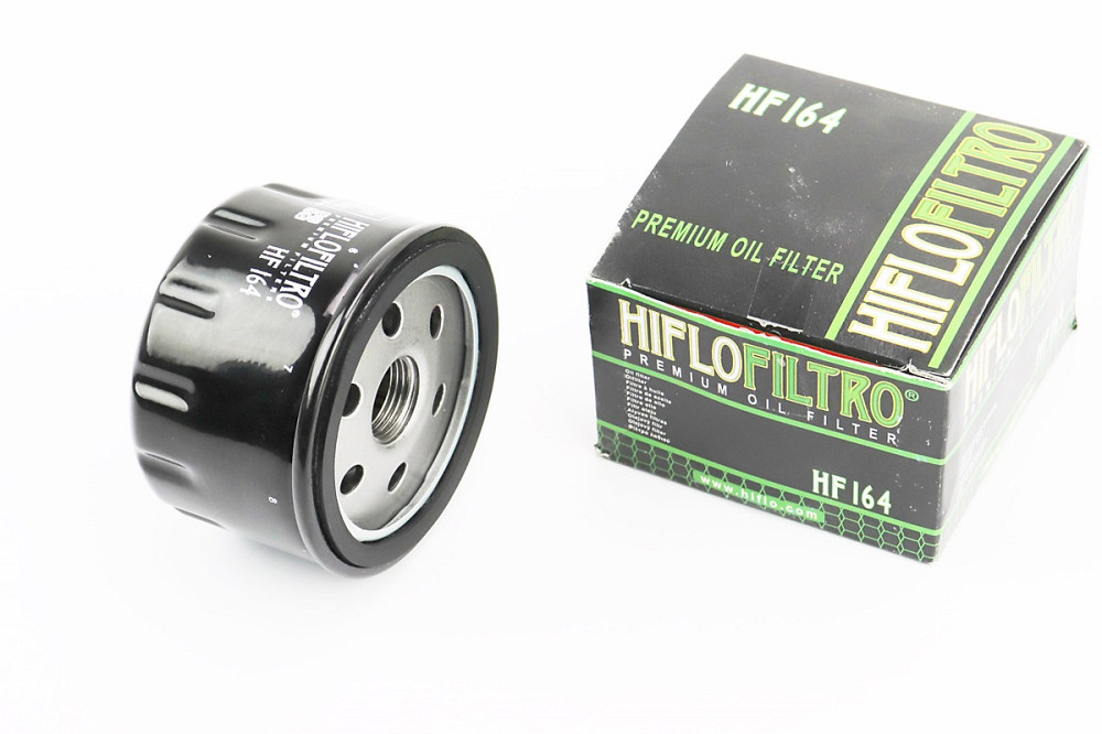 Фільтр масляний HF164 (76x54мм) BMW C 600 Sport/650 GT/F 650 GS/HP2 Enduro/HP2 Sport/K 1200 R/ K 1600 GT/R 1200 GS/ R 1200 Nine/R 1200 R/R 1200 RT Київ - фото 1