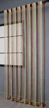 Штори-нитки "Кісея" Коричневий з бежевим 300х300см 1 шт (61-011) Київ