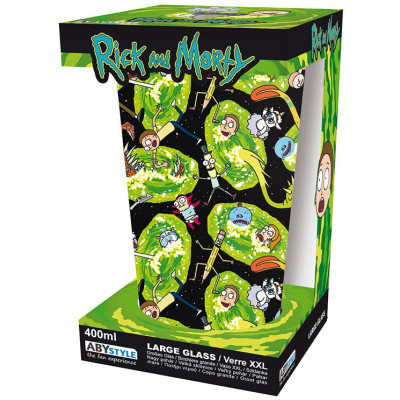 Склянка ABYstyle Rick And Morty Portals (ABYVER131) Вінниця - фото 3