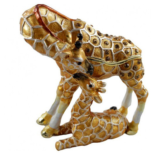 Шкатулка металлическая в стиле красивая Жирафа Киев - изображение 1