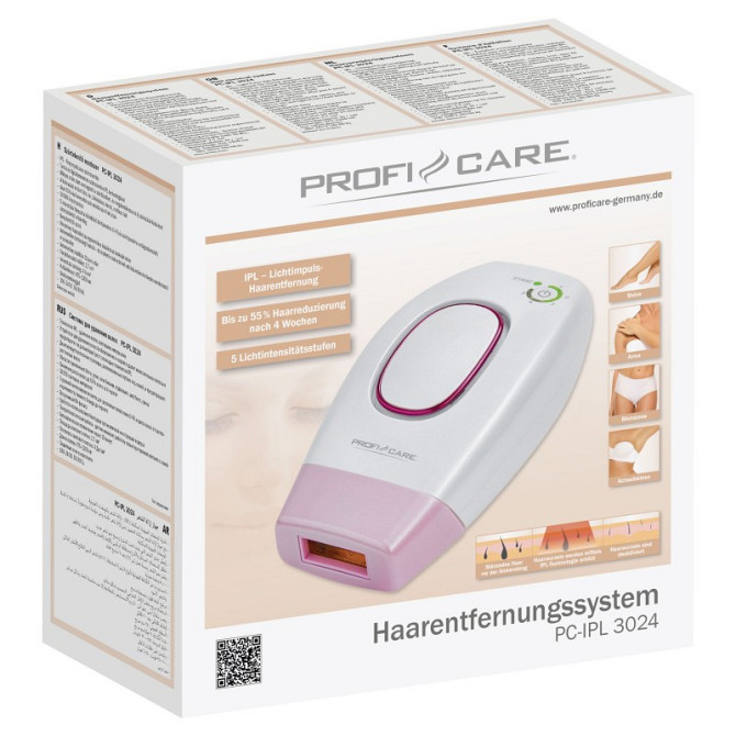 Эпилятор лазерный с технологией IPL фотоэпилятор Profi Care PC-IPL (3024) 475 - 1200 нм Нововолынск - изображение 4