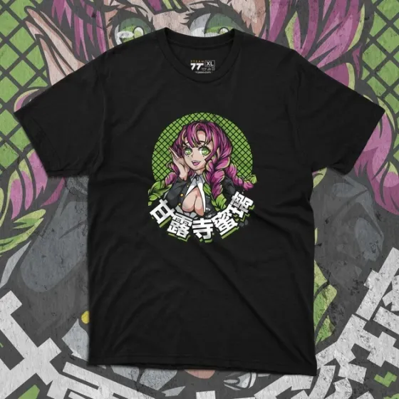 Футболка для подростка мальчика с принтом Клинок, рассекающий демонов Міцурі 3 140E Размер 160 Anime10414 Днепр