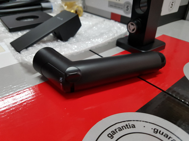 Гигиенический набор скрытого монтажа VOLLE SISTEMA L de la noche 1511.160104 черний Киев - изображение 8