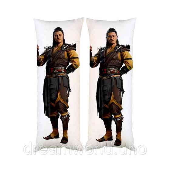 Подушка дакімакура Шан Цунг Mortal Kombat декоративна подушка для обіймання 60х180 Харків