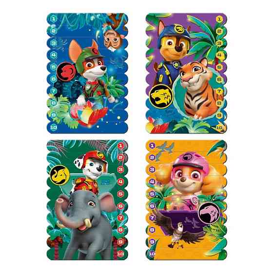 Магнітні палички для рахування "Джунглі" 200654, 40 магнітних елементів Вінниця