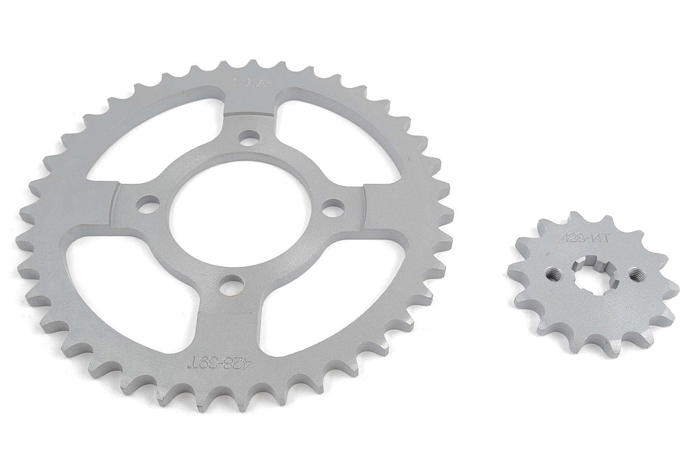 Зірки трансмісії (пара) Delta 428-14T + 428-39T (TM) EVO Київ - фото 1