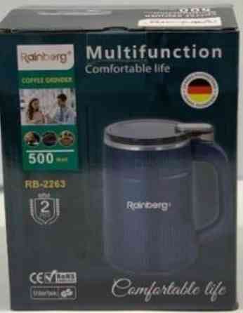 Мощная кофемолка 500 Вт Электрическая кофемолка Кофемолка RB-2263 4 лезвия. Киев