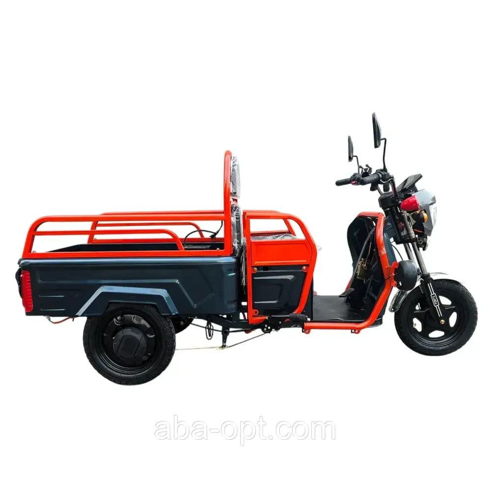 Електричний вантажний трицикл CARGO-11 1000W-60V-32Ah шини 12"/12" купити в інтернет-магазині дешево Одеса - фото 3