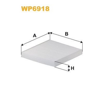 Фільтр салону Wixfiltron WP6918 Вінниця - фото 1