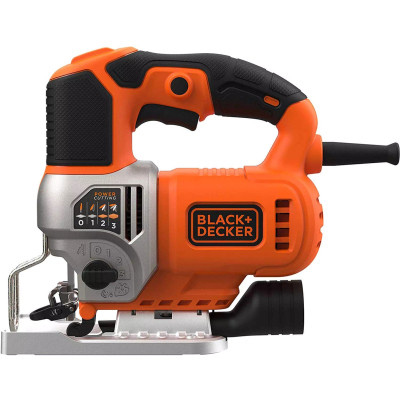 Электролобзик Black&Decker 50 Вт, 1000 - 3100 ход/мин, 2.2 кг, кейс (BES610K) Винница - изображение 5