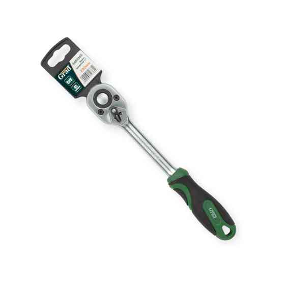 Тріска з квадратом 3/8" 45 зубів 250 мм CrV Grad Мукачево