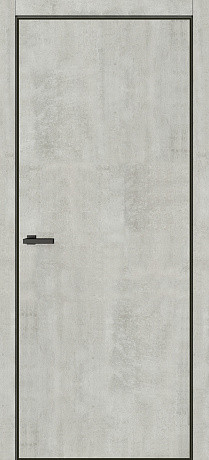 Межкомнатные двери Омис Doors TRENTO 01B Бетон светлый 900х2000 мм Киев - изображение 1