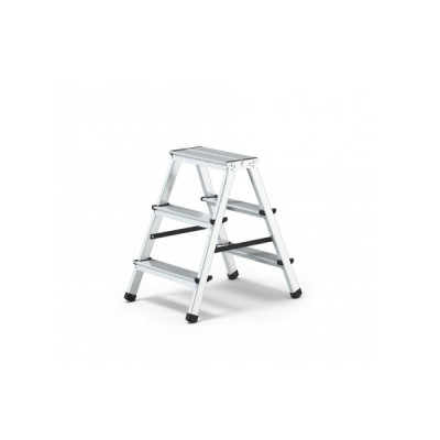 Лестница Stark SDHR 403 HOME алюминиевая двустороння 3 ст. (526230201) Винница - изображение 1