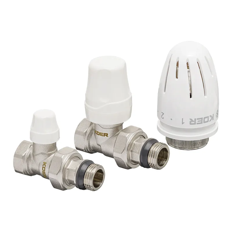 Комплект для підключення радіатора Koer SET-12 - 1/2"x1/2"  з термоголовкою ВЗ   ( KR3177 ) 36858 Харків - фото 1