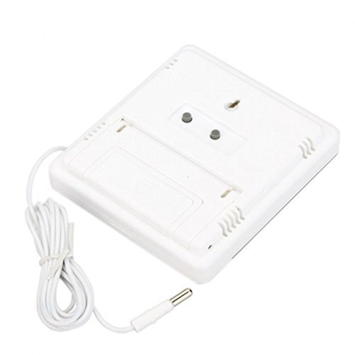 Цифровий термометр годинник гігрометр з датчиком HTC-2 Вінниця - фото 5