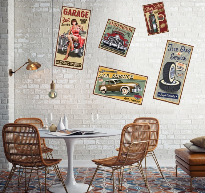 Виниловая наклейка настенная Ретро Киев - изображение 1