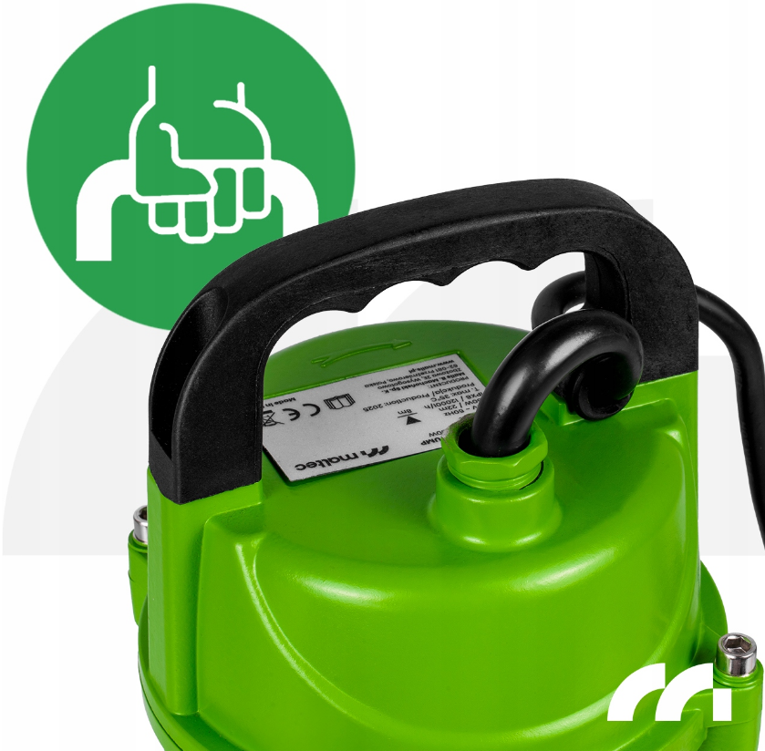 Дренажний насос для брудної та чистої води MalTec 550Вт 12000л/год (Польща) Київ - фото 5