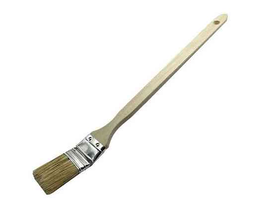 Пензель радіаторний 1 деревяна ручка RADIATOR professional tools ТМ WoffMann Solmir Київ