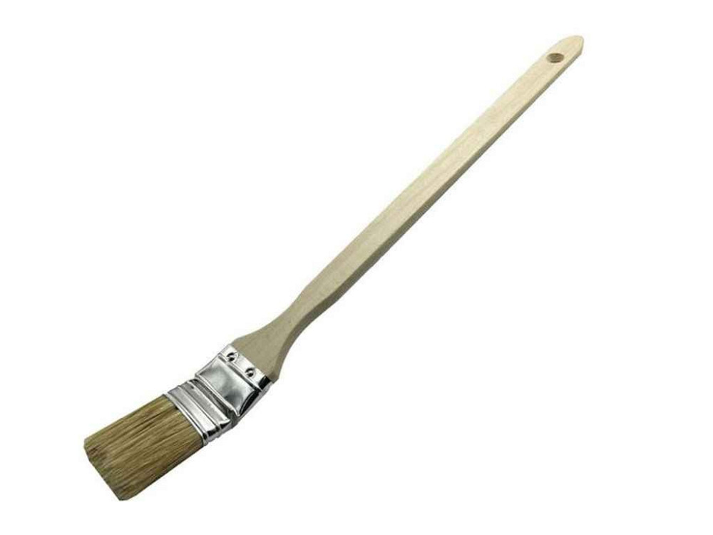 Пензель радіаторний 1 деревяна ручка RADIATOR professional tools ТМ WoffMann Solmir Київ - фото 1