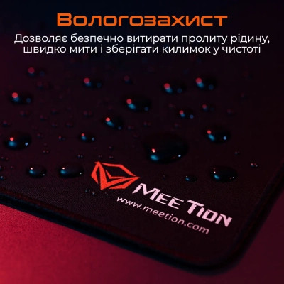 Килимок для мишки Meetion PD015 Black (MT-PD015-A) Вінниця - фото 4