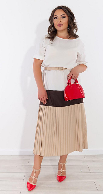 Нарядное платье плиссе (50) Киев - изображение 3