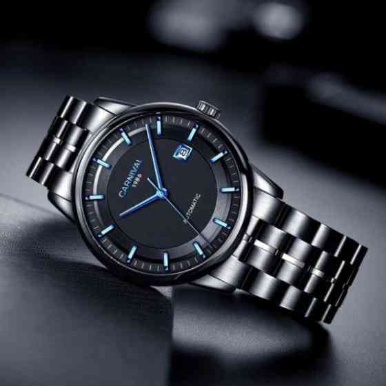 Годинник чоловічий механічний Carnival Special Smoky Magnetic (2 ремінці) Київ