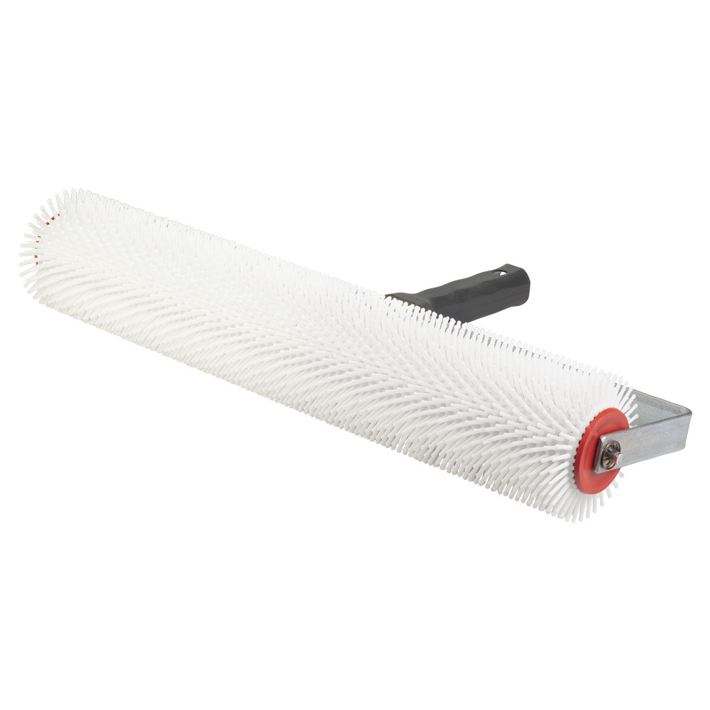 Sigma Валик игольчатый аэрационный для наливного пола 80×400мм с ручкой (рамкообразная) белая и Коломия - фото 5
