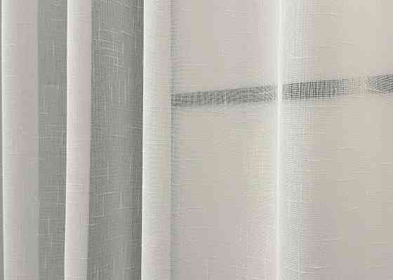 Тюль VR-Textil 876т Лен Бежевый 270х170 см (43-288) Киев