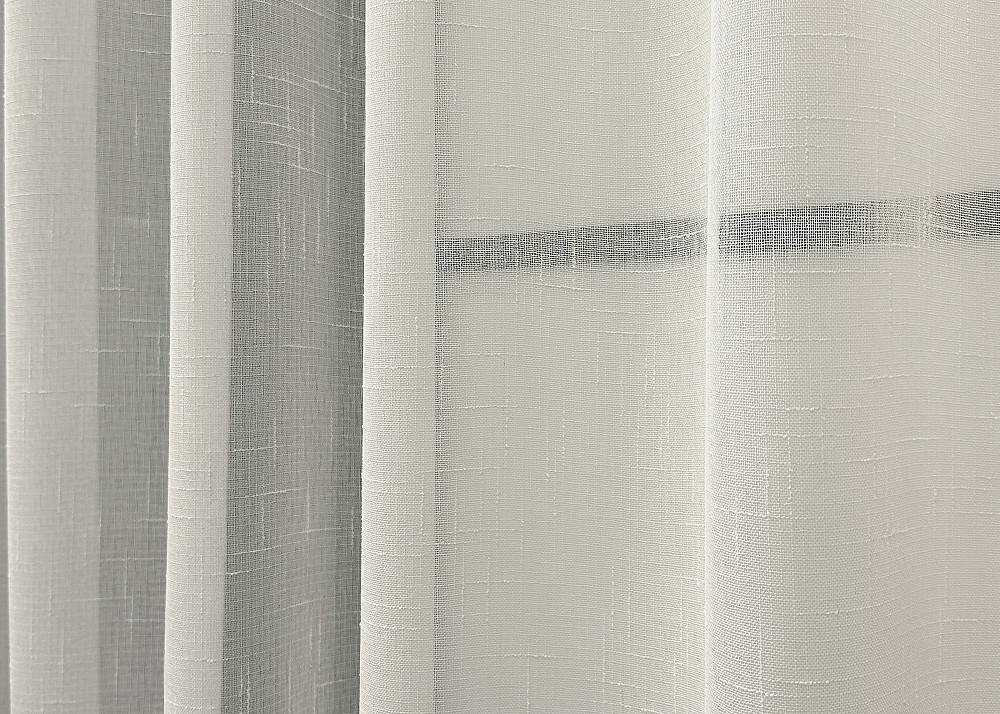 Тюль VR-Textil 876т Лен Бежевый 270х170 см (43-288) Киев - изображение 5