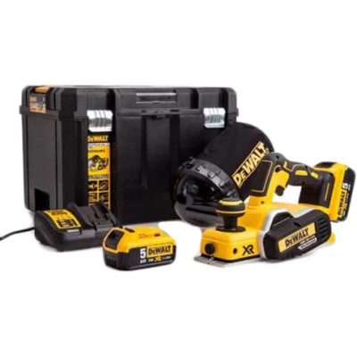 Электрорубанок DeWALT 18 В XR Li-lon, ширина 82 мм, 2*5Ah, кейс (DCP580P2) Винница - изображение 1