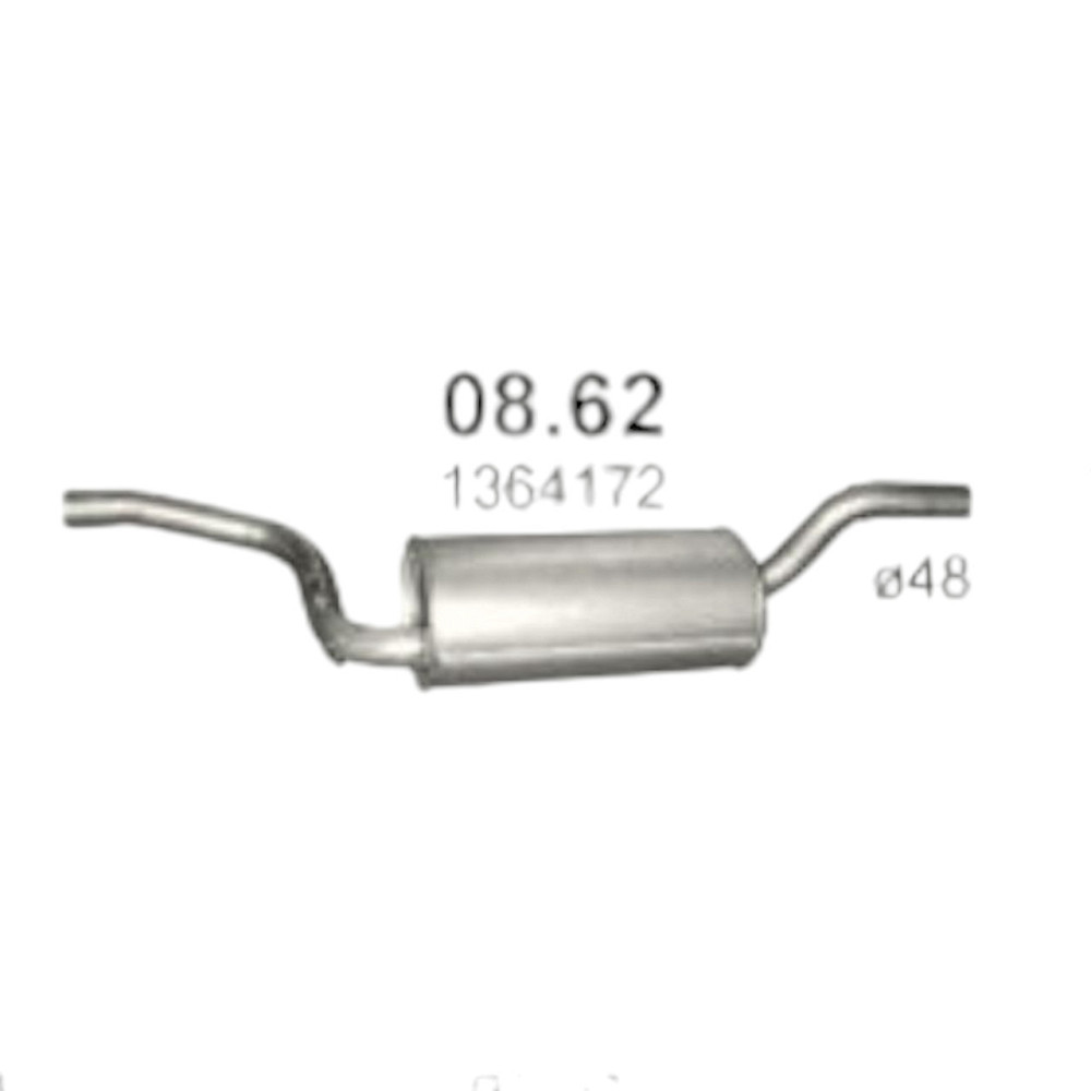 Глушник Фокус, C-Max 1.6-2.0 Мукачево - фото 1