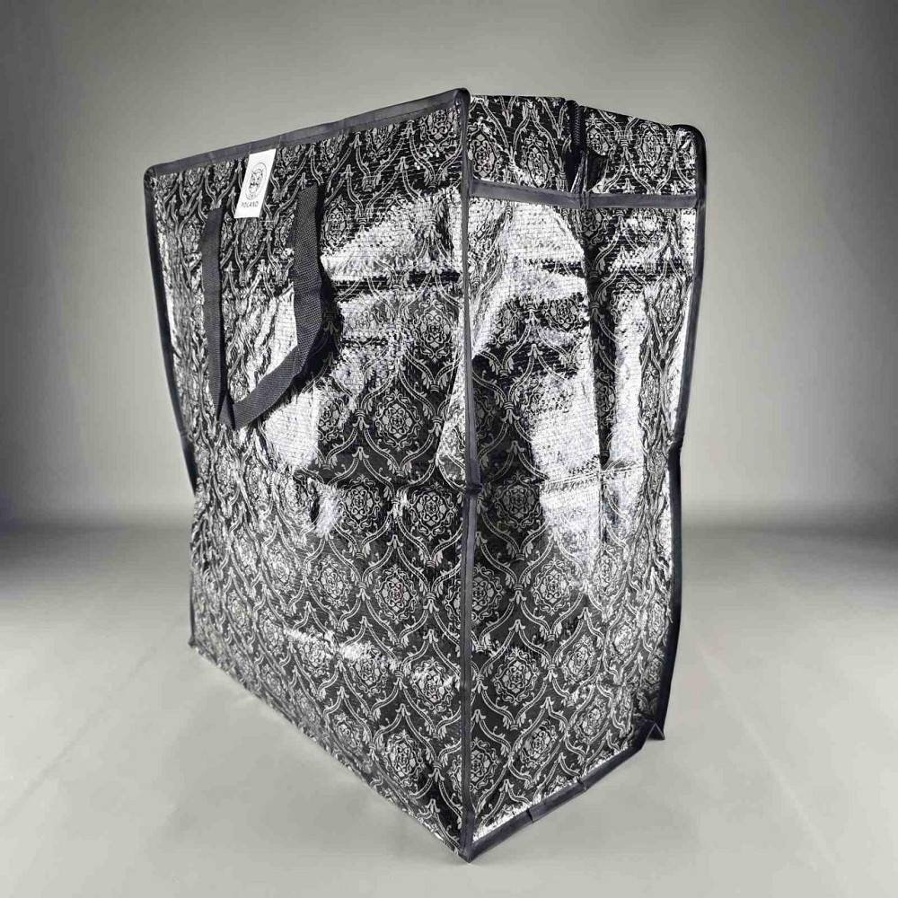 Сумка господарська, поліпропіленова, з кольоровим малюнком No3 Малюнок-Літери (44x50x25) (1 шт.) Харків - фото 2