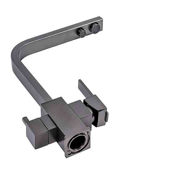 Змішувач кухонний PVD чорний VALESO (під фільтр) KTB2 Коломыя