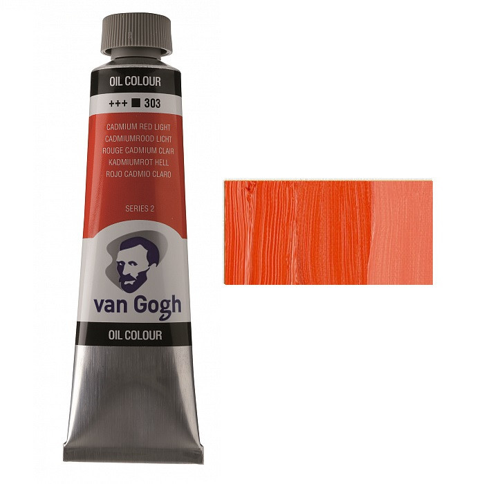 Фарба олійна VAN GOGH (303) Кадмій червоний світлий 40 мл Royal Talens Київ - фото 1