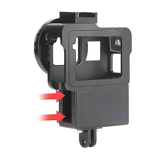 Рамка Shoot XTGP539 з відсіком для адаптера мікрофона GoPro Hero5/6/7 Київ