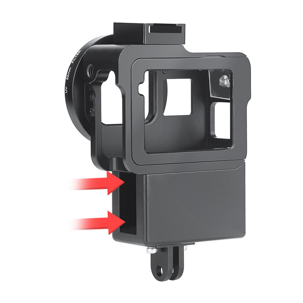 Рамка Shoot XTGP539 з відсіком для адаптера мікрофона GoPro Hero5/6/7 Київ - фото 3