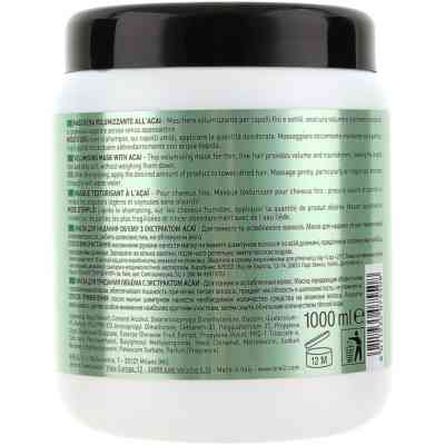 Маска для волосся Brelil Numero для додання об'єму з екстрактом асаї 1 л (8011935075508) Вінниця