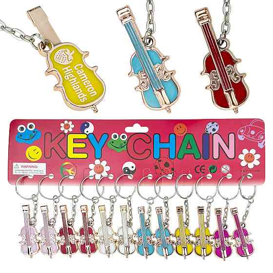 Брелоки для ключів жіночий Скрипка 12 шт. Київ