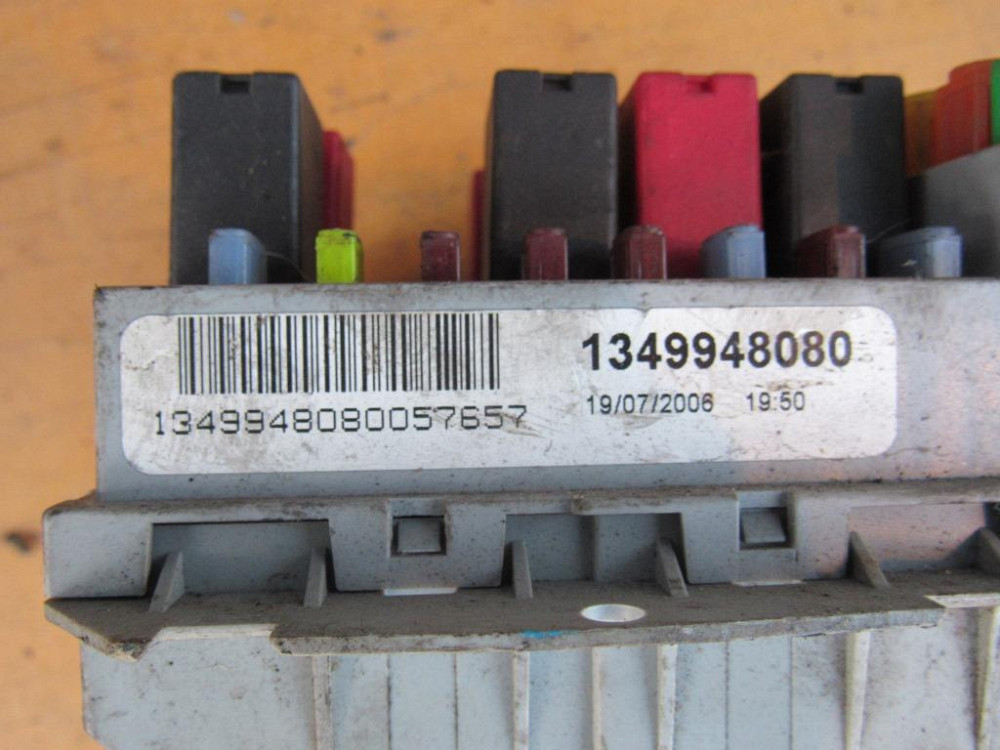 Блок запобіжників Citroen Jumper 2006-2014 (1349948080) Ковель - изображение 3