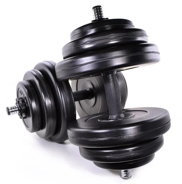 Гантели 2 по 18,5 кг разборные наборные для дома Киев - изображение 3