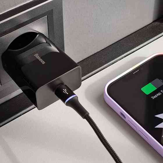 Мережевий зарядний пристрій Baseus Speed Mini PD Charger 20W 1 Type-C чорний Львів
